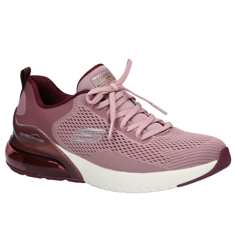 Skechers Roze Sneakers in stof (262828)