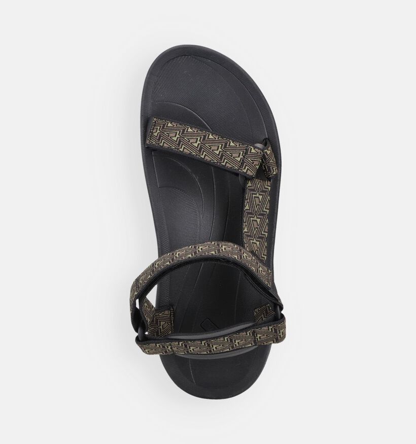 Teva Winsted Sandales en Vert kaki/Noir pour hommes (370671)