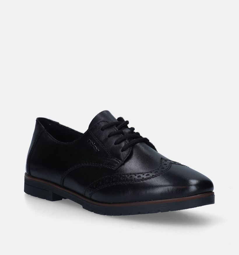 Rieker Chaussures à lacets en Noir pour femmes (344404)