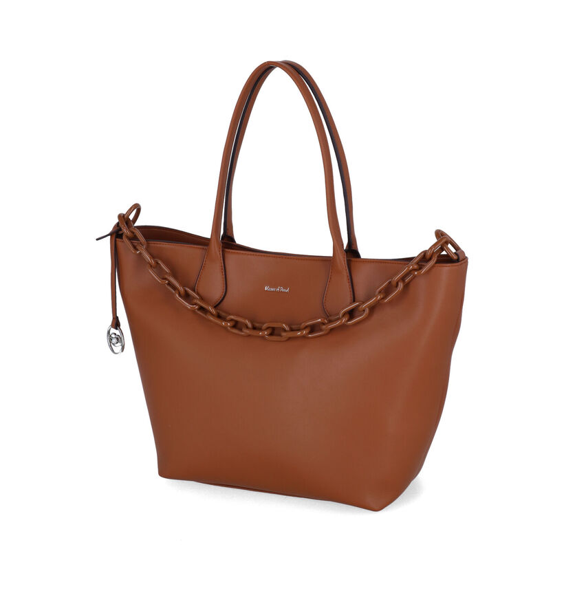 Kisses of Pearl Demi Cognac Shopper voor dames (309319)