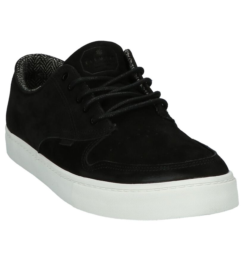 Element Skate sneakers en Noir en daim (200727)