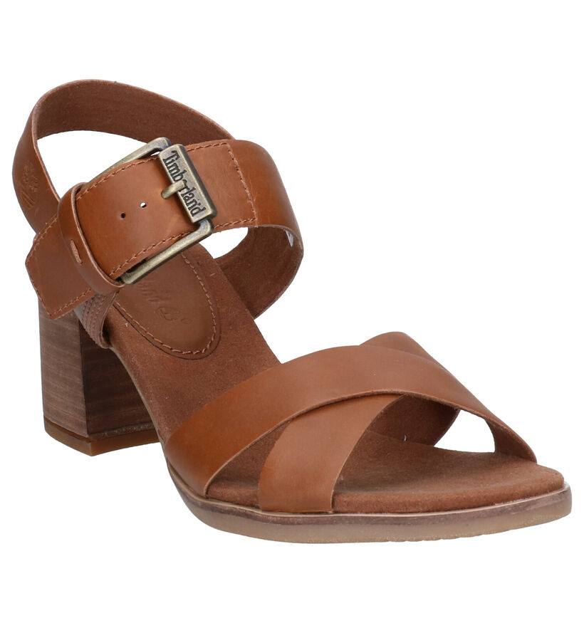 Timberland Tallulah May Zwarte Sandalen in leer (267386)