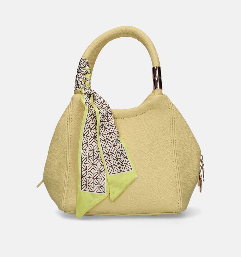 Elegance Du Marais Sac à main avec bandoulière en Jaune pour femmes (349235)