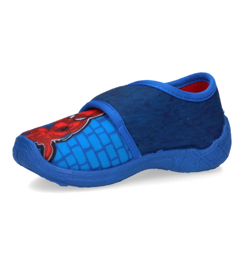 Spiderman Pantoufles fermées en Bleu foncé pour garçons (322538)