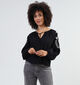 JDY Bianca Zwarte Blouse voor dames (346429)