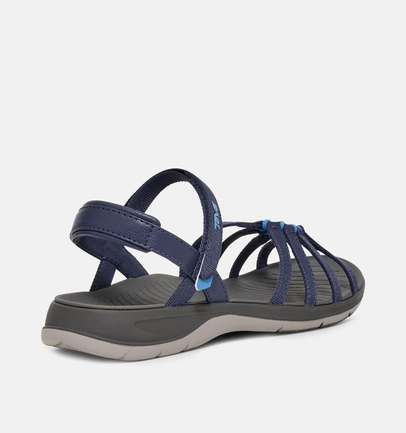 Teva Tirra Traveler Sandales plates en Bleu pour femmes (370875)