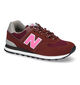 New Balance 574 GR2 Baskets en Marron pour hommes (325445) - pour semelles orthopédiques