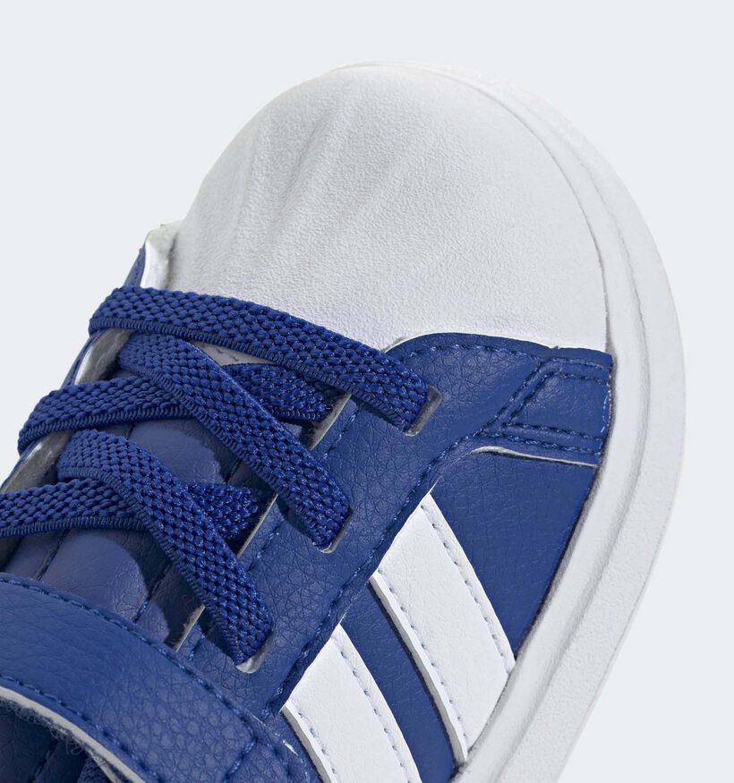 adidas Streettalk Blauwe Sneakers voor jongens (372798) - geschikt voor steunzolen