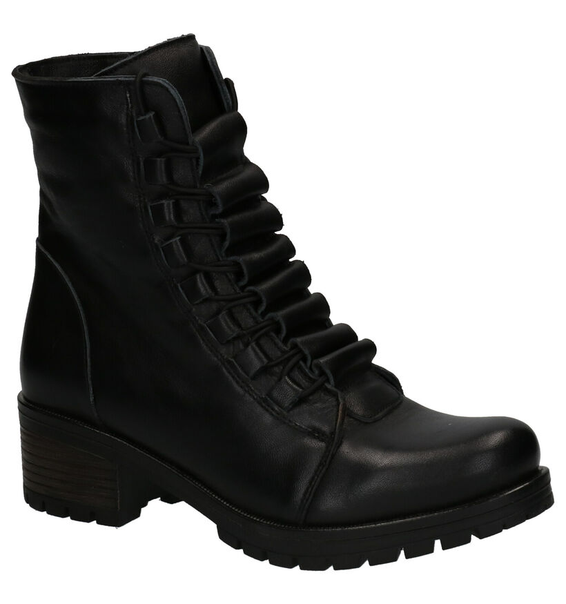 Baboos Bottines en Noir en cuir (263594)