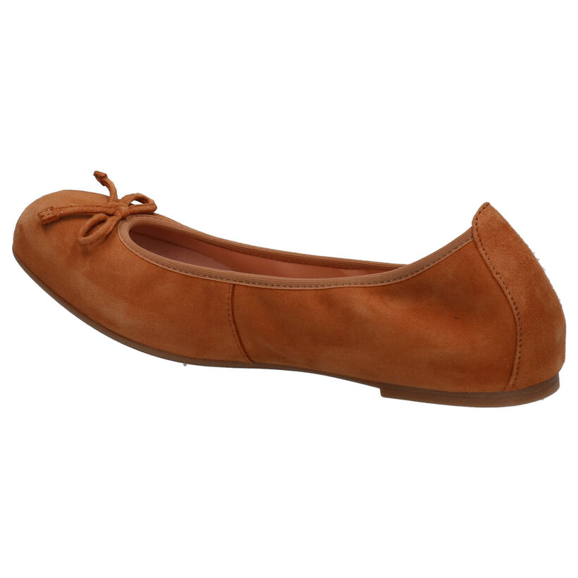 Unisa Ballerines en Cognac en daim (275018)