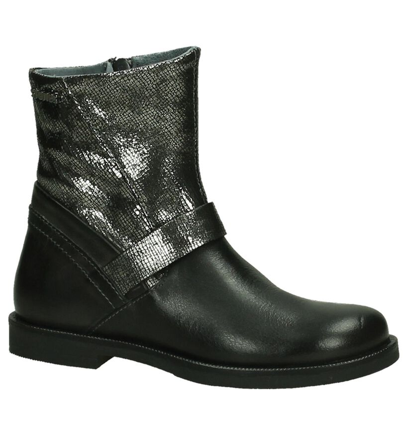 STONES and BONES Bottes basses en Noir en cuir (200658)