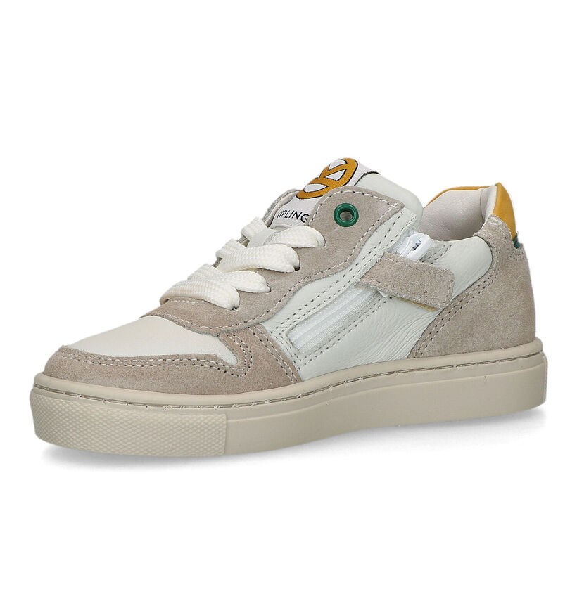 Kipling Hudson 1A Chaussures à lacets en Beige pour garçons (323986) - pour semelles orthopédiques