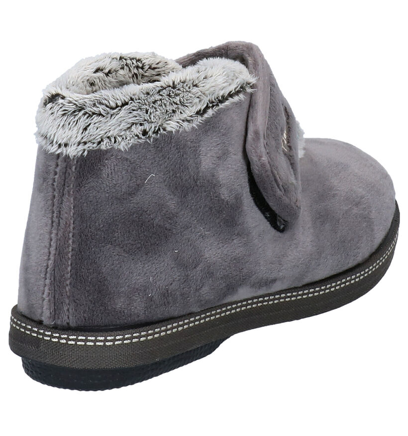 Hush Puppies Cyrilo Grijze Hoge pantoffels voor dames (345566)