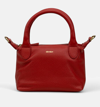 Sac à main rouge