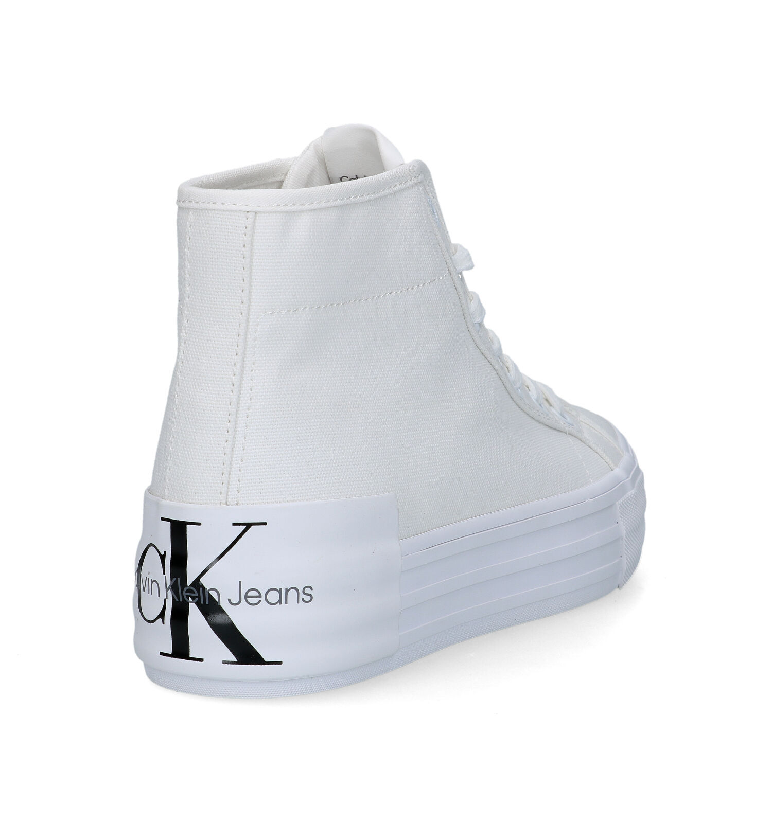 Calvin Klein Vulc Flatform Witte Sneakers Dames Sneakers