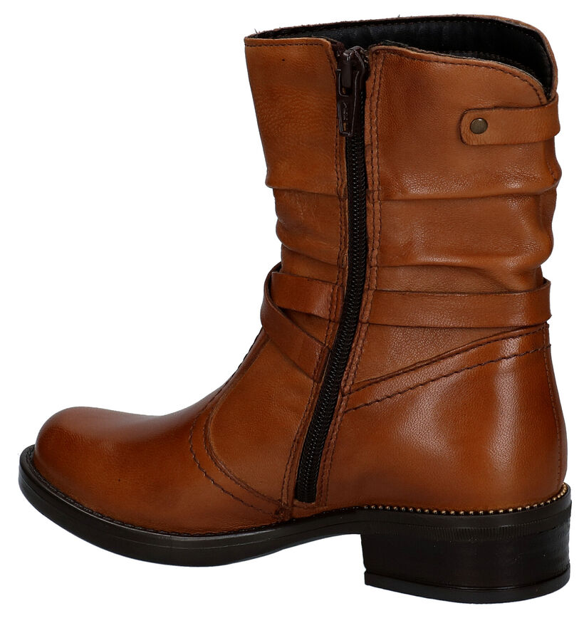 Loli Laly Melita Bottes courtes en Cognac pour filles (316336)