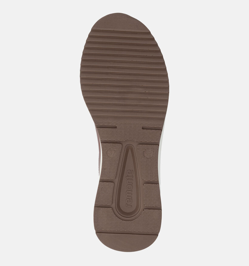 Remonte Cognac Sneakers met Sleehak voor dames (379856) - geschikt voor steunzolen