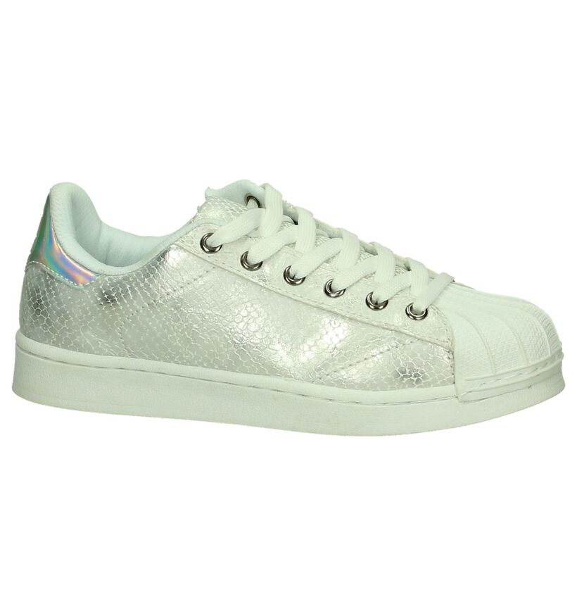 Ghost Rockers Baskets basses en Blanc en simili cuir (189936)