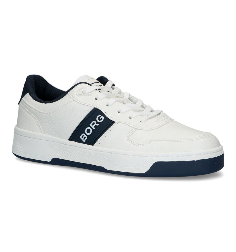 Björn Borg Chaussures à lacets en Blanc pour hommes (320058) - pour semelles orthopédiques