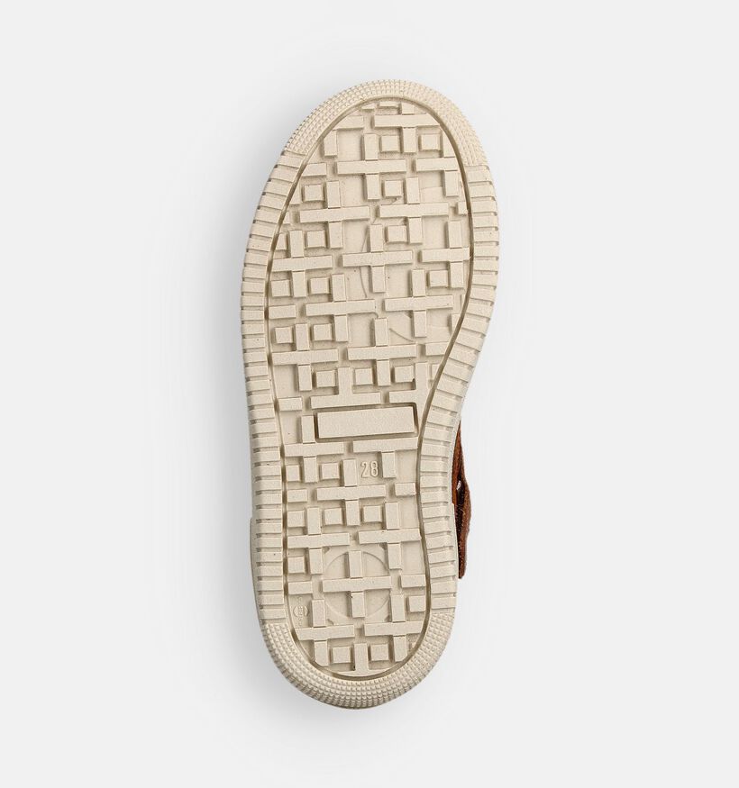 STONES and BONES Movie Chaussures hautes en Cognac pour garçons (362850) - pour semelles orthopédiques