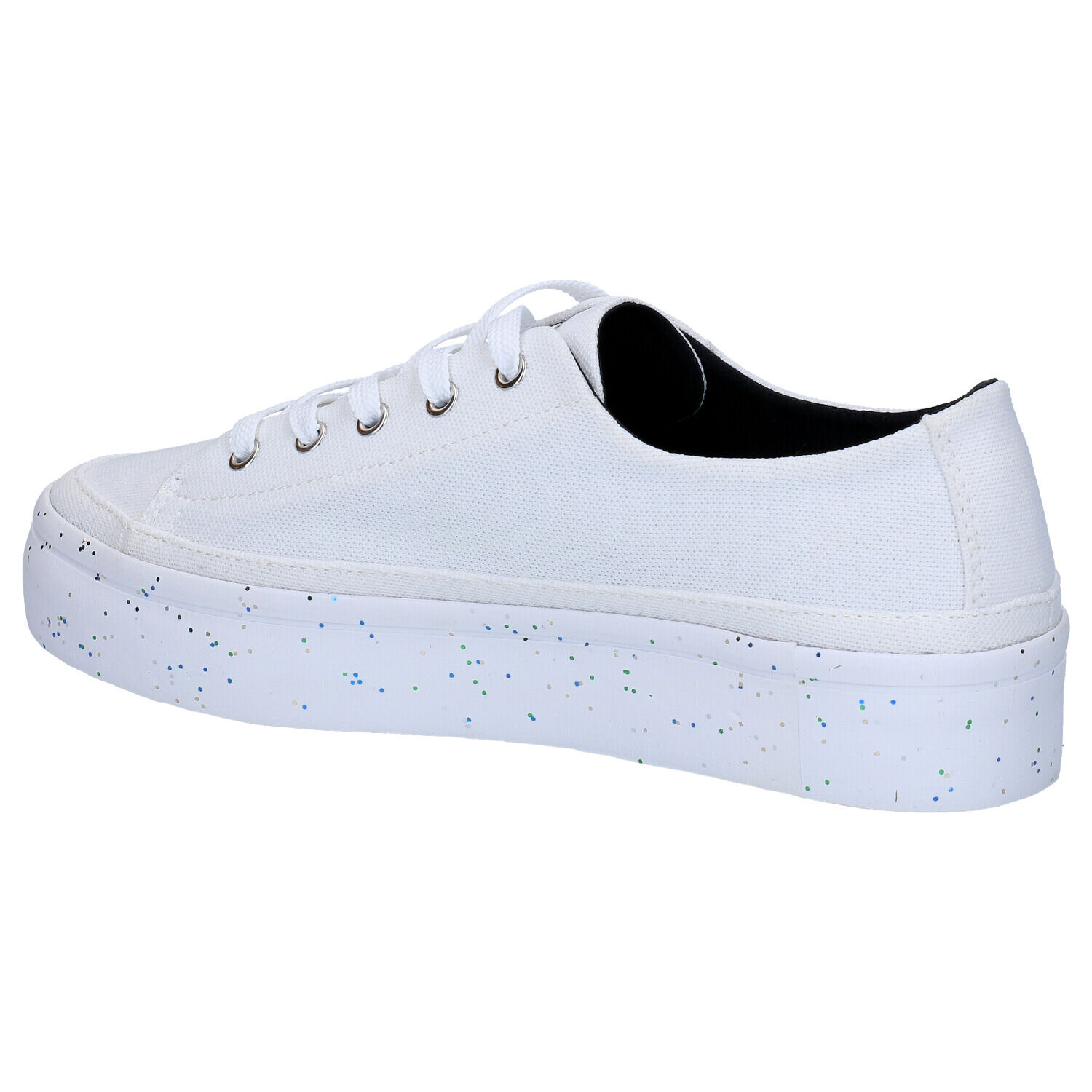 Witte sneakers glitter best sale