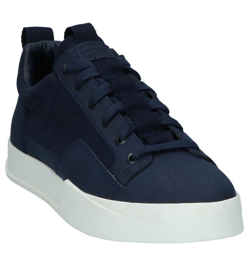 G-Star Rackam Core Donker Blauwe Sneakers in nubuck (226274)