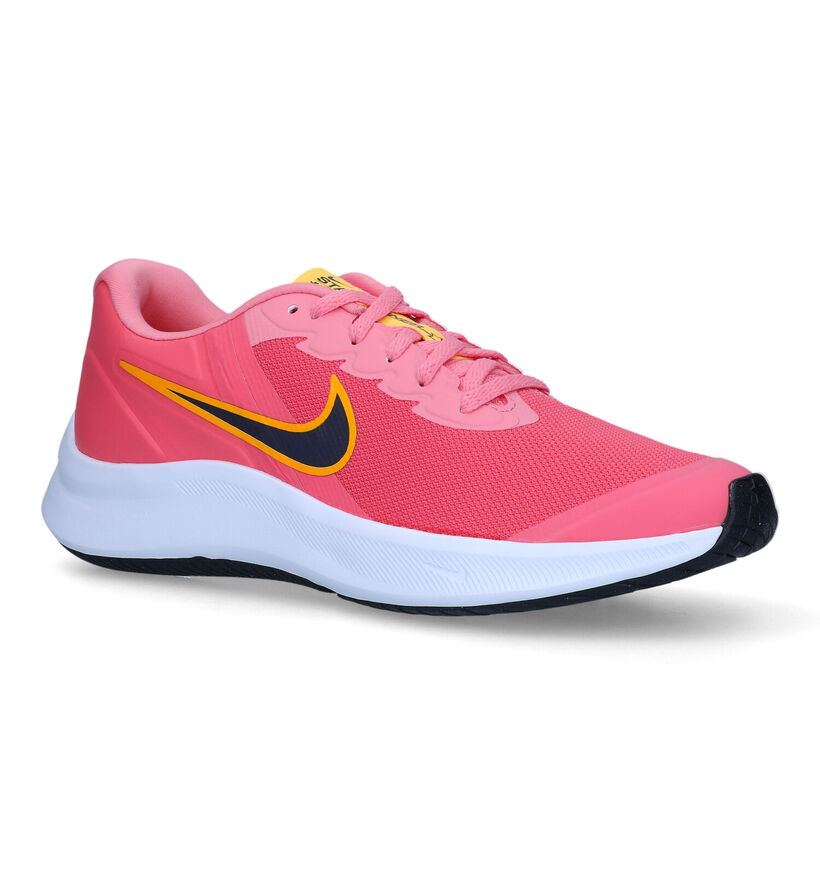 Nike Star Runner 3 GS Baskets en Rose pour filles (325367)