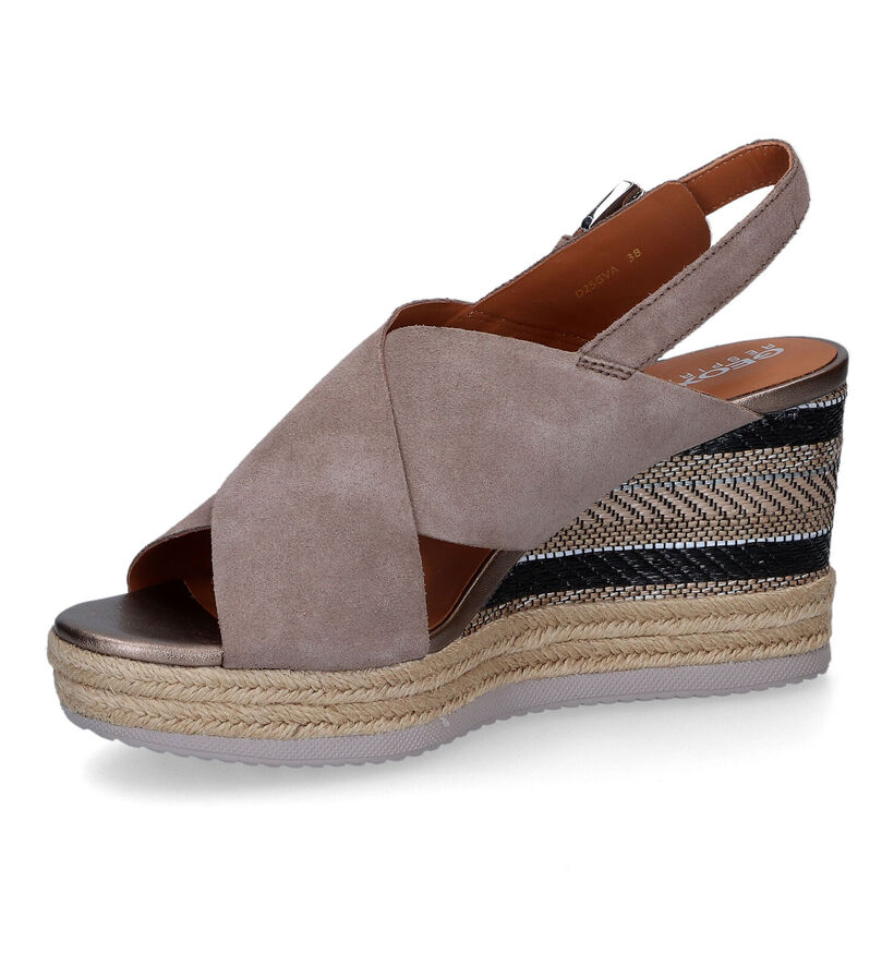 Geox Ponza Sandales en Taupe pour femmes (311572)