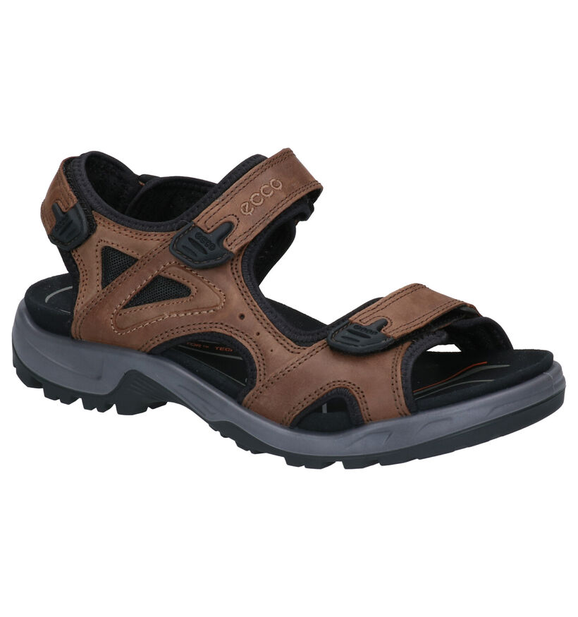 ECCO Offroad Sandales en Noir en textile (306677)