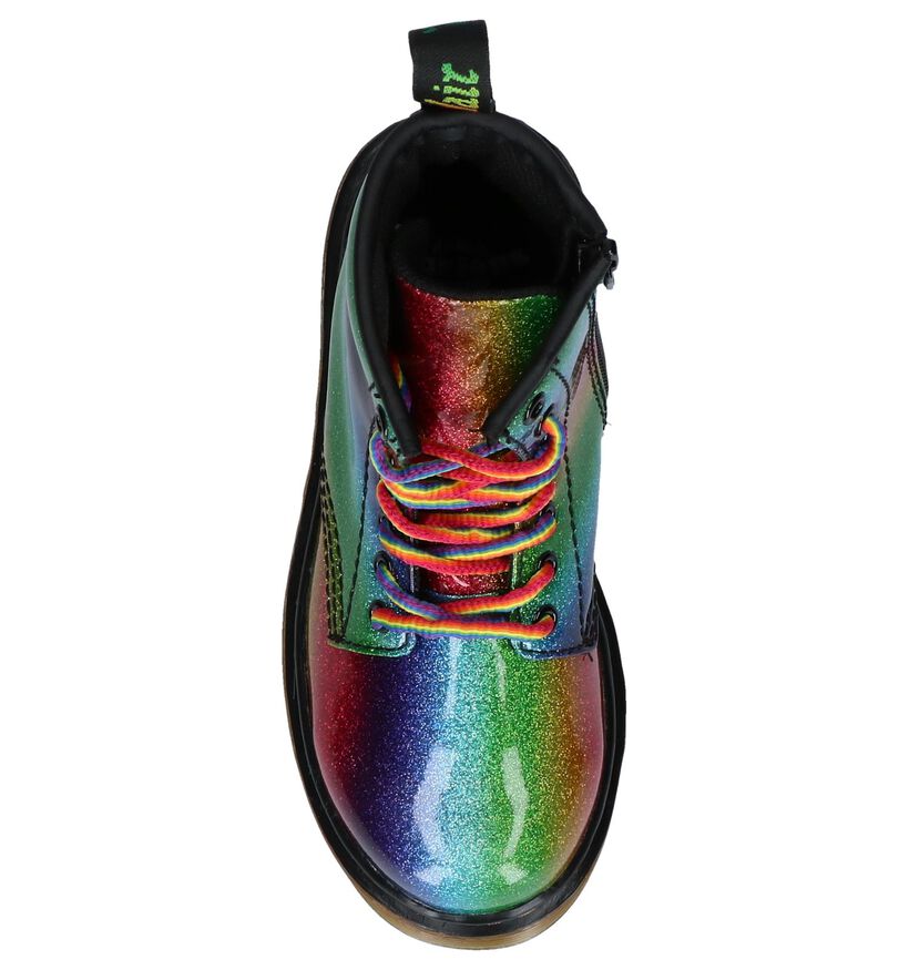 Multicolor Boots Dr. Martens Ombre Rainbow Junior in imitatieleer (238028)