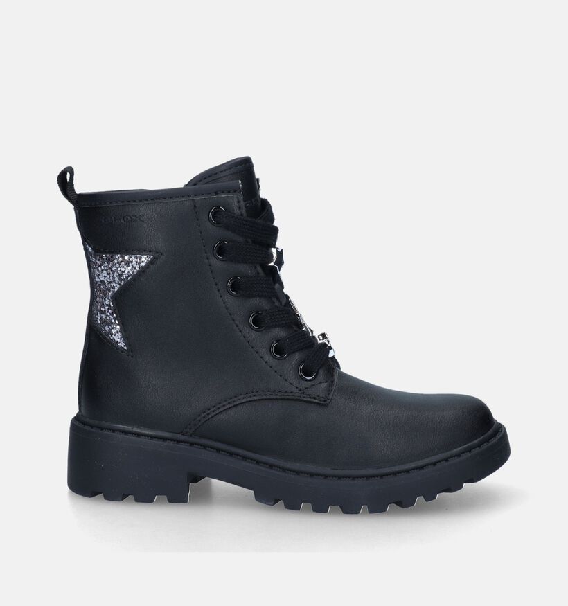 Geox Casey Zwarte Boots voor meisjes (345957) - geschikt voor steunzolen