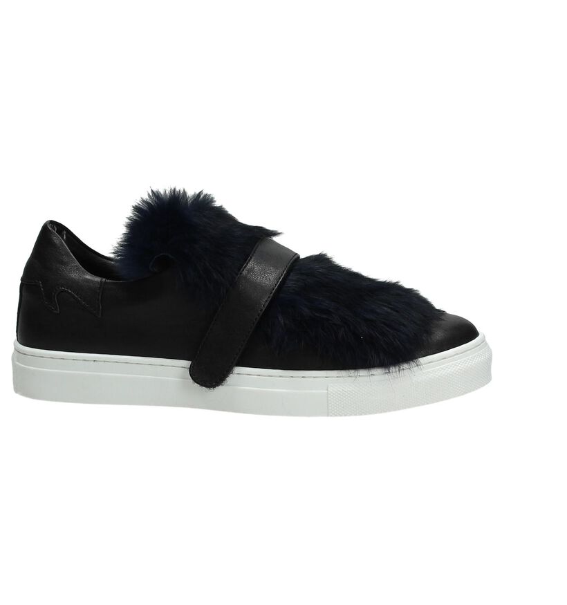 Gio+ Baskets casual en Noir en cuir (195973)