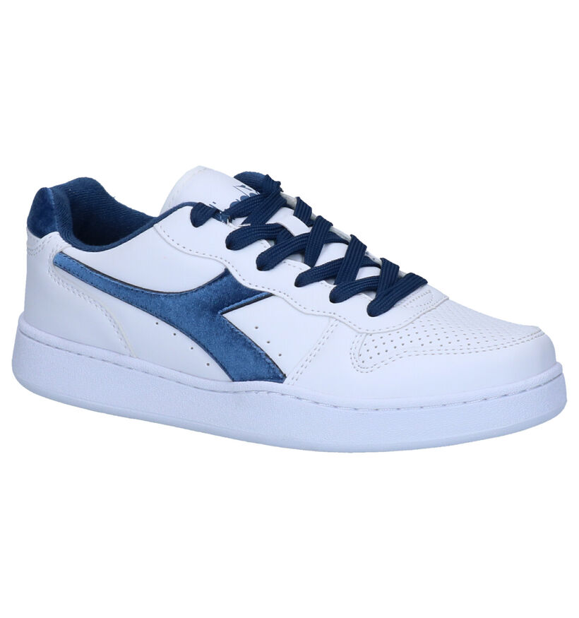 Diadora Playground Smooth Sneakers Wit in kunstleer (253746)