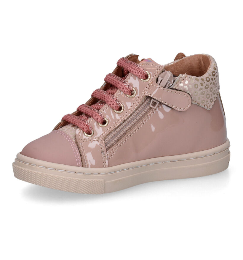 FR by Romagnoli Chaussures pour bébé en Rose en verni (314518)