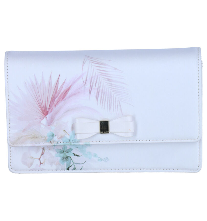 Ted Baker Serrina Witte Clutch in stof (294544)