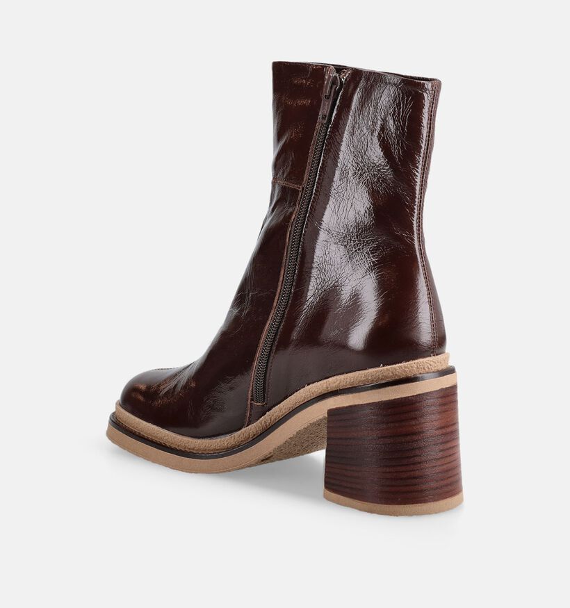 Softwaves Venice Bruciato Donkerbruine Korte Laarzen voor dames (380378) - geschikt voor steunzolen