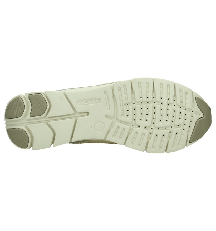 Geox Sukie Beige Veterschoen, , pdp