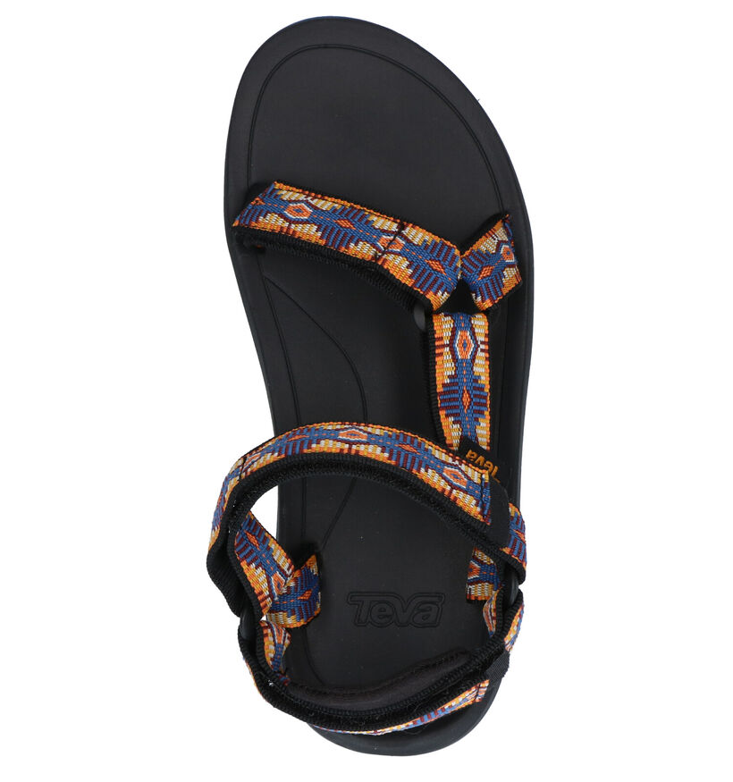 Teva Hurricane Blauwe Sandalen in stof (286623)