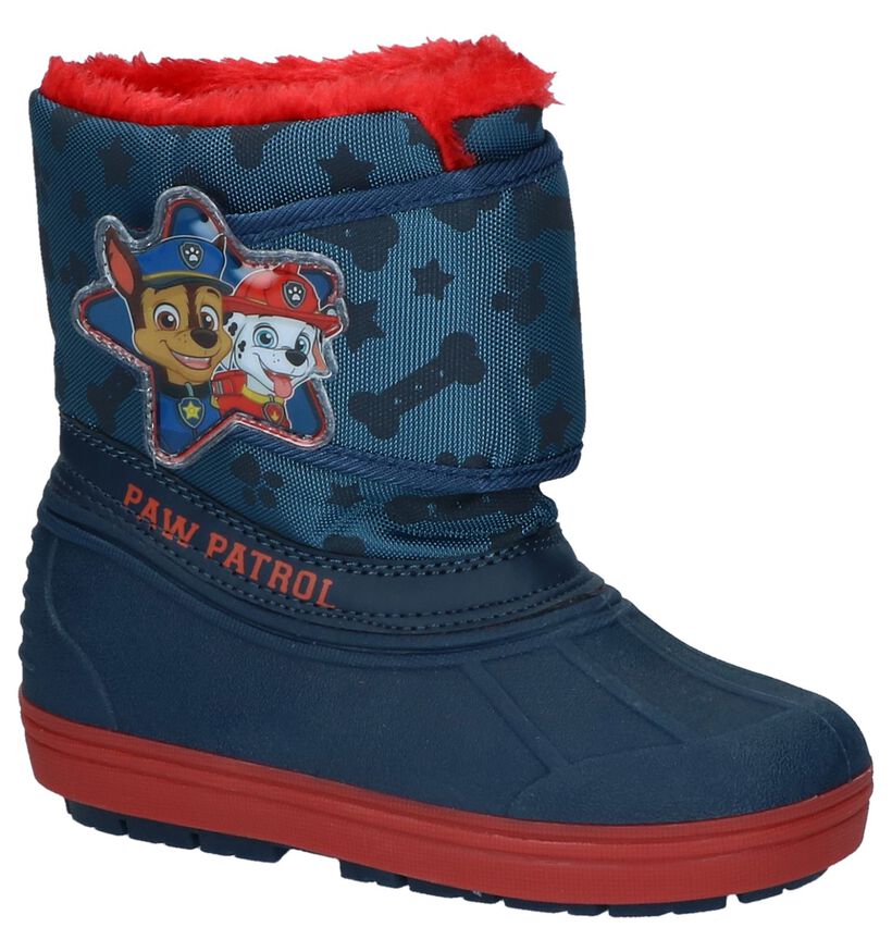 Donker Blauwe Snowboots Paw Patrol in stof (232439)