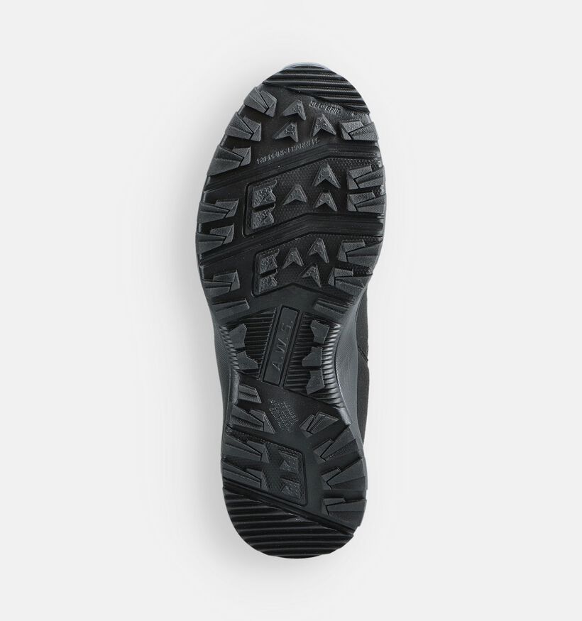 ICEPEAK Ansio Chaussures de randonnée en Noir pour hommes (361834) - pour semelles orthopédiques