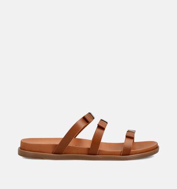 Laurent David Slippers Cognac