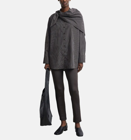 comma Pantalons Marron