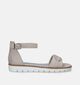 Marco Tozz Beige Sandalen Met Gesloten Hiel voor dames (338357)