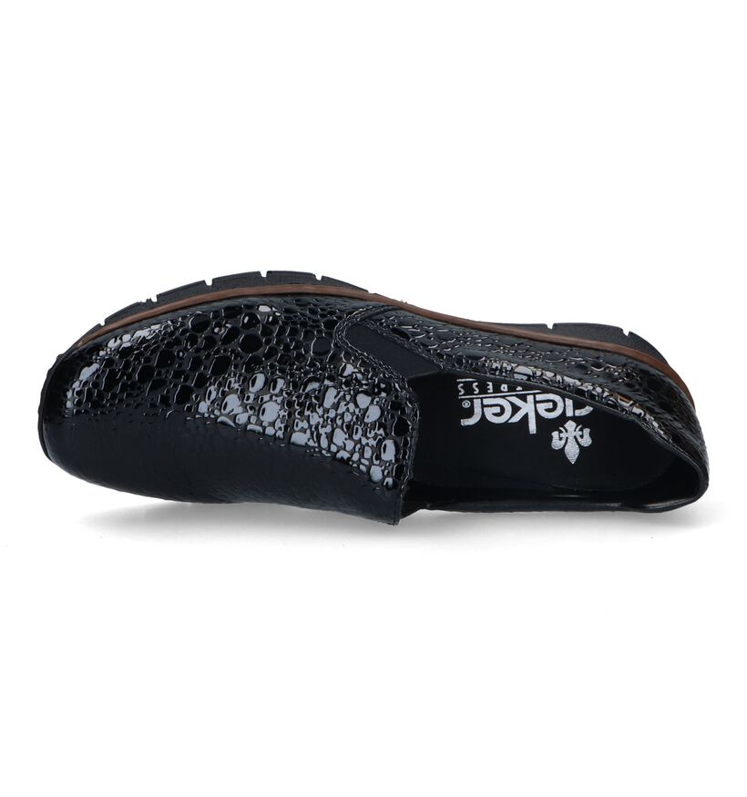 Rieker Chaussures à enfiler en Noir pour femmes (328438) - pour semelles orthopédiques
