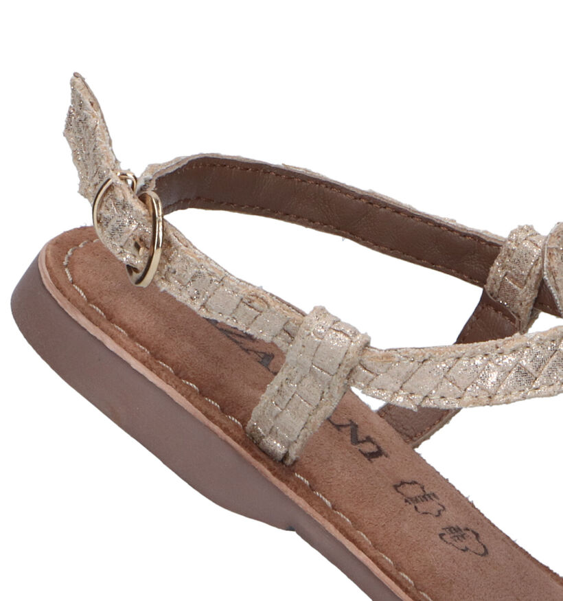 Lazamani Gouden Sandalen voor dames (334488)