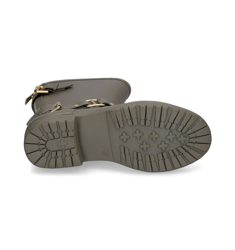 Colors of California Bottes de pluie en Taupe en synthétique (300193)