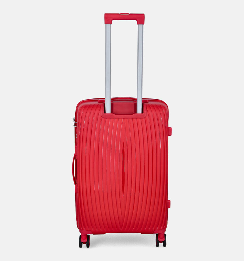 Love To Travel Rode Medium Reiskoffer voor dames, heren (365828)