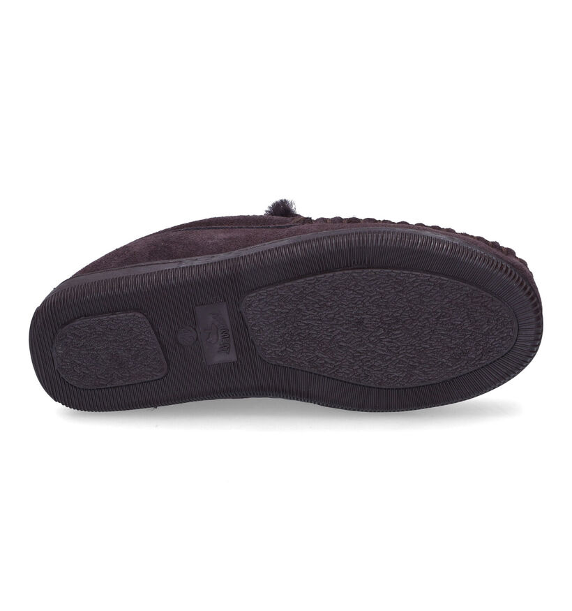 Warmbat Grizzly Pantoufles en Cognac pour hommes (314422)