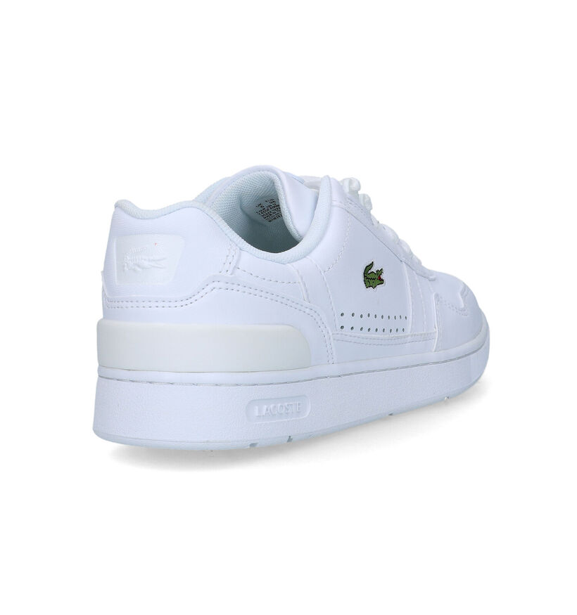 Lacoste T-Clip Baskets en Blanc pour femmes (322613)