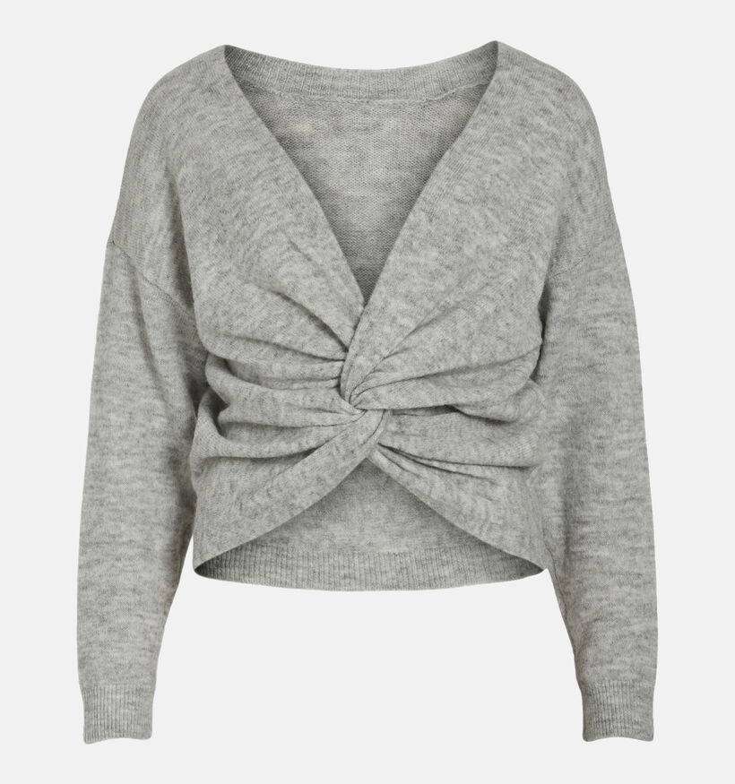 Vila Ida Pull en Gris pour femmes (342083)